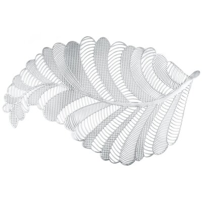 Podkładka na stół EUROFIRANY Petal 28 x 44 cm Srebrny