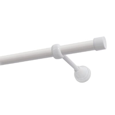 Karnisz DECASTYL Luna Pojedynczy 320 cm Biały