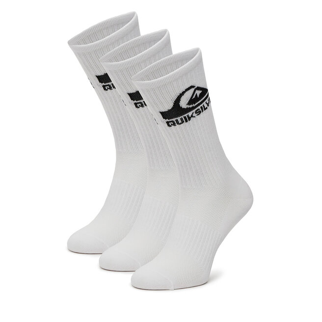 Skarpety Quiksilver AS_QUIKSILVER_101W_SS25 (3-PACK) Biały