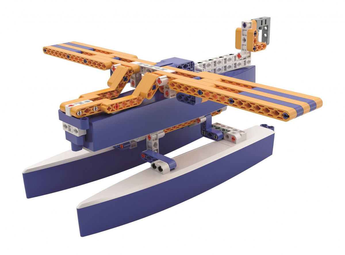 ZESTAW KONSTRUKCYJNY KLOCKI - PŁYWAJĄCY TRIMARAN