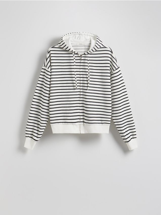Reserved - Rozpinana bluza z kapturem - wielobarwny