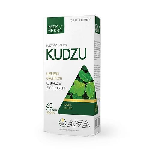 Medica Herbs Medica Herbs Kudzu 600 mg - 60 kapsułek MH-656774
