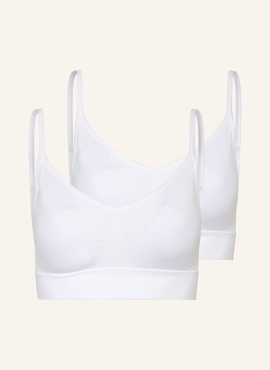 Jockey Biustonosz Bustier, 2 Szt. weiss