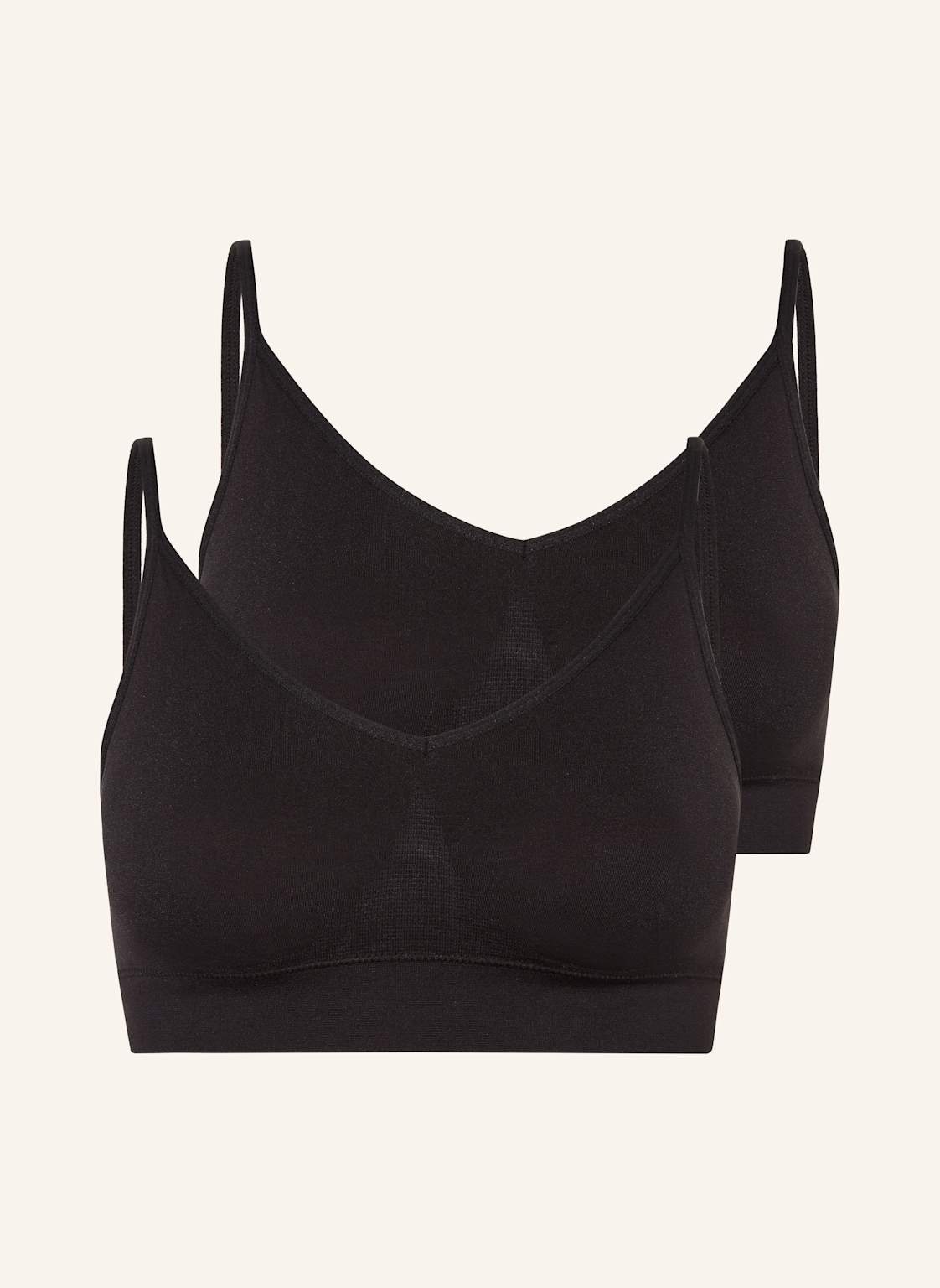 Jockey Biustonosz Bustier, 2 Szt. schwarz