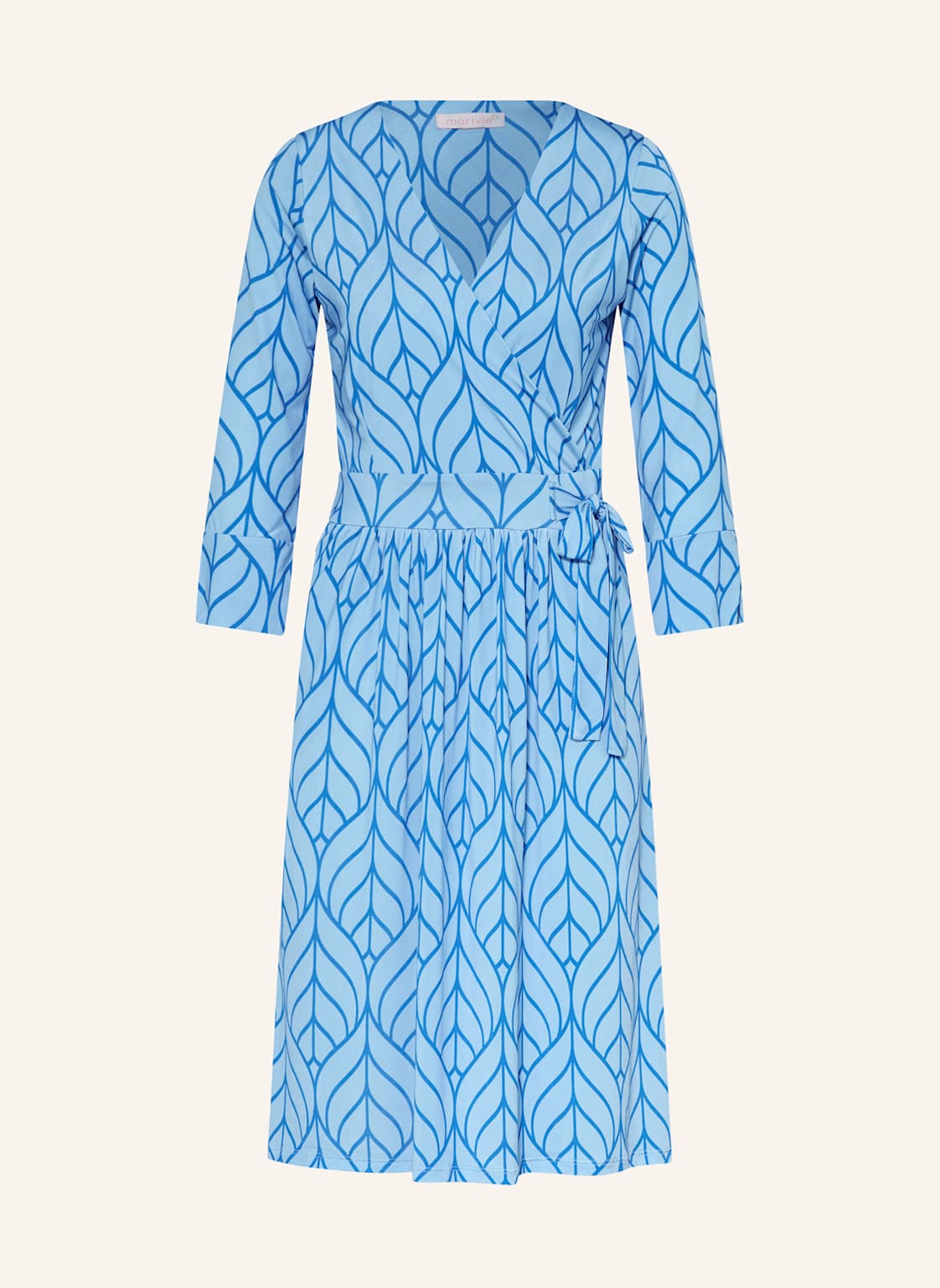 Marivie Sukienka Dream! Z Rękawami 3/4 blau