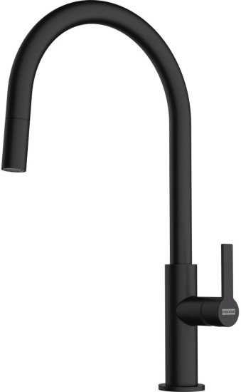 Bateria stojąca FRANKE Maris Slim J pull-out Czarny Mat 115.0728.389