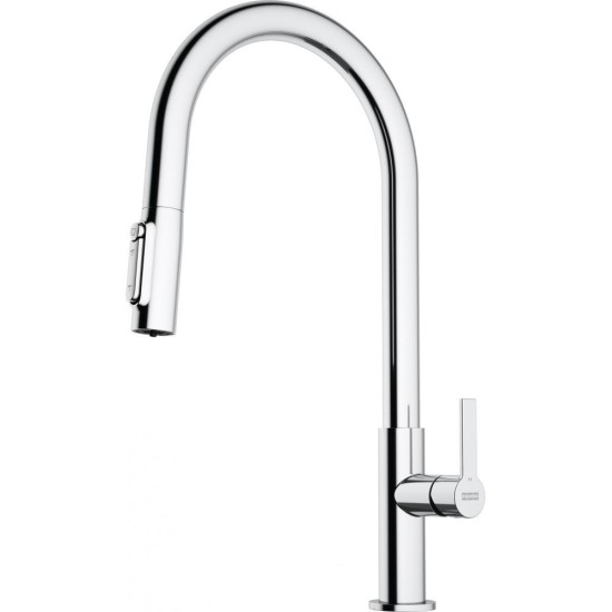 Bateria FRANKE Maris Slim Clear Water J pull-out Chrom 120.0730.870