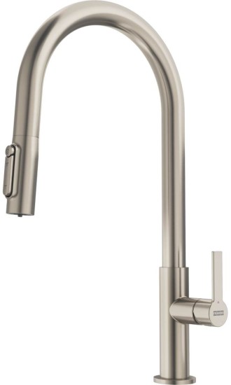 Bateria stojąca FRANKE Maris Slim Clear Water J pull-out Stal optyczna 120.0736.604 Indywidualne Wyceny Sprawdź ( - FRANKE