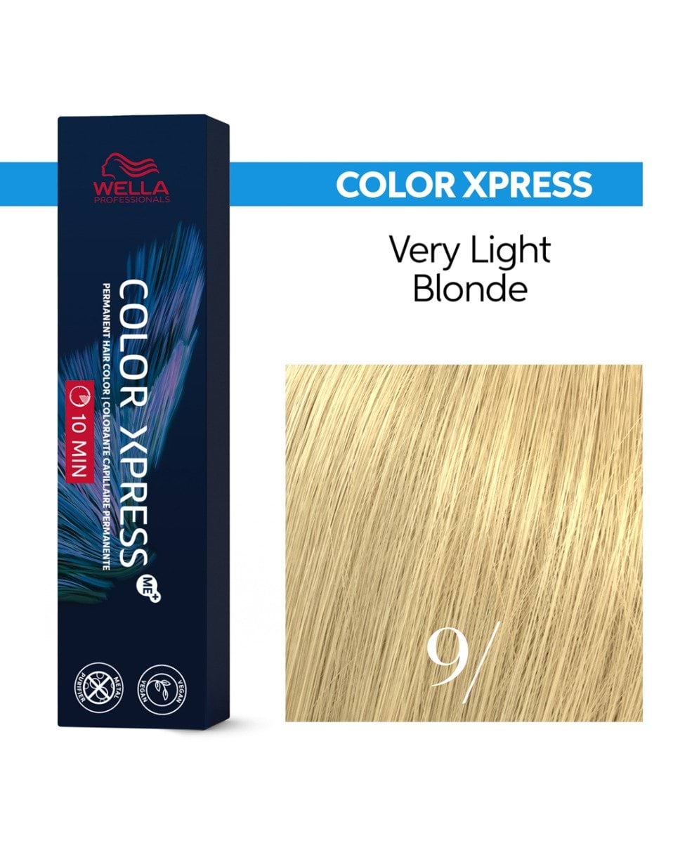 Wella Color Xpress, wegańska farba do włosów, 9/, 60ml