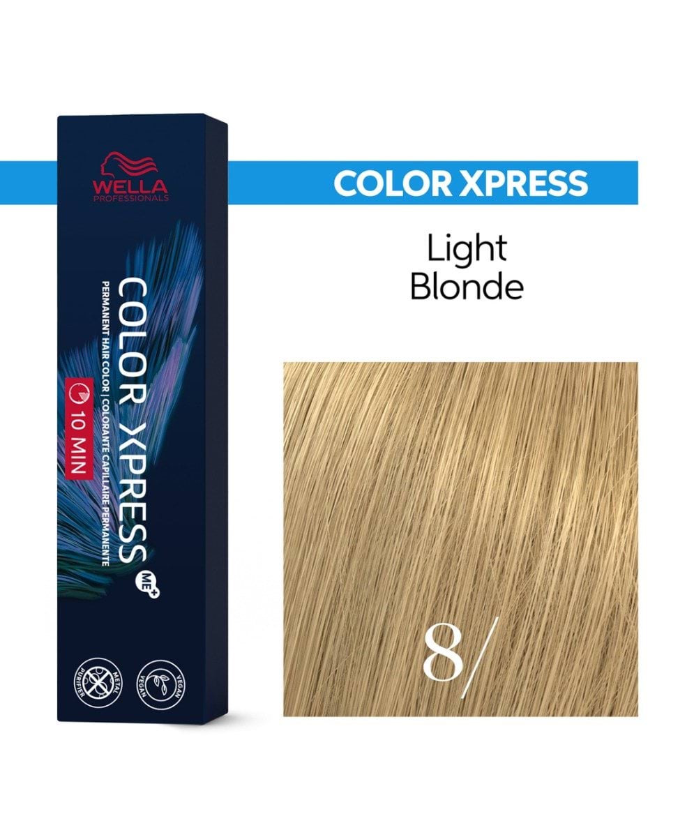 Wella Color Xpress, wegańska farba do włosów, 8/, 60ml