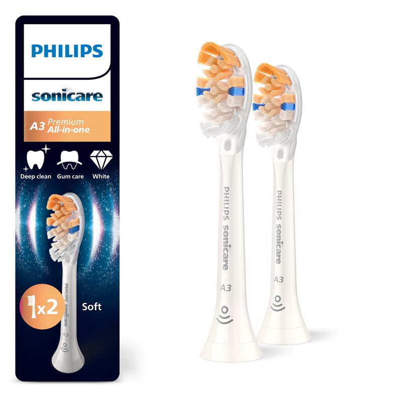 Głowice wymienne Philips - bílá HX9092/87 (2 ks