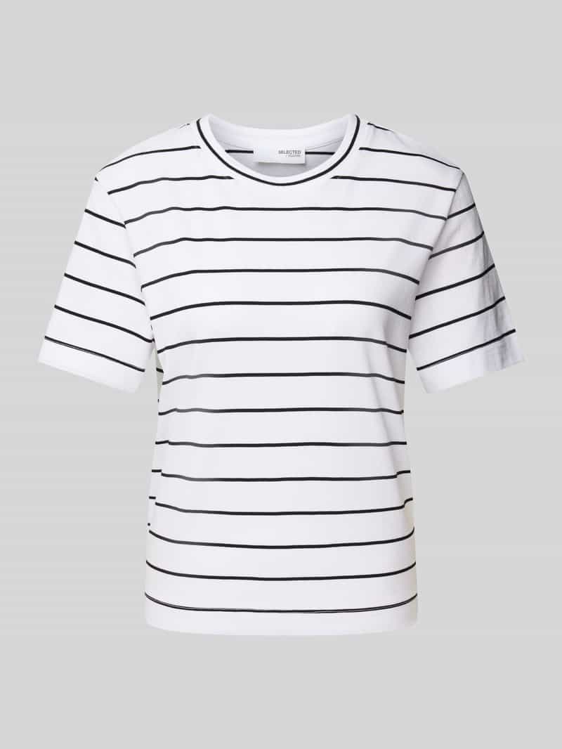 T-shirt z okrągłym dekoltem model ‘ESSENTIAL’