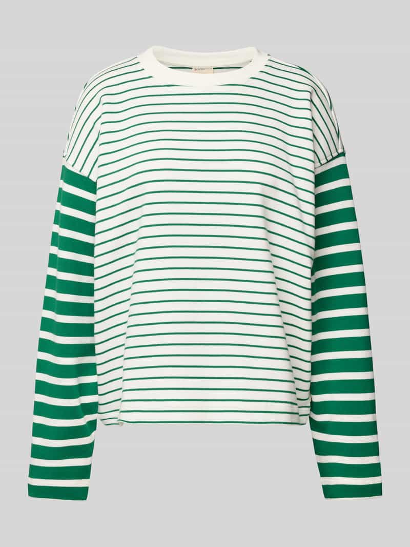 Bluza o luźnym kroju ze wzorem w paski