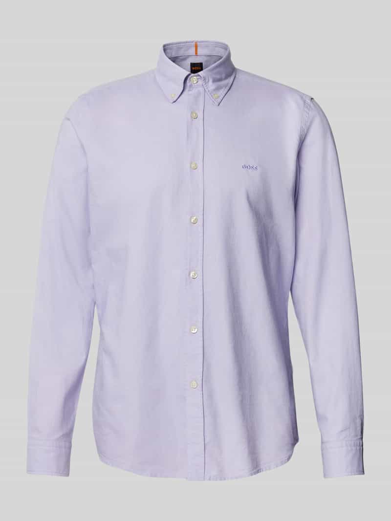 Koszula casualowa o kroju regular fit z kołnierzykiem typu button down model ‘Rickert’