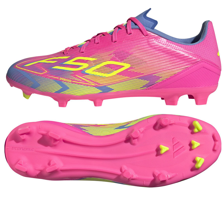 Buty adidas F50 League FG/MG IE1291 różowy 46