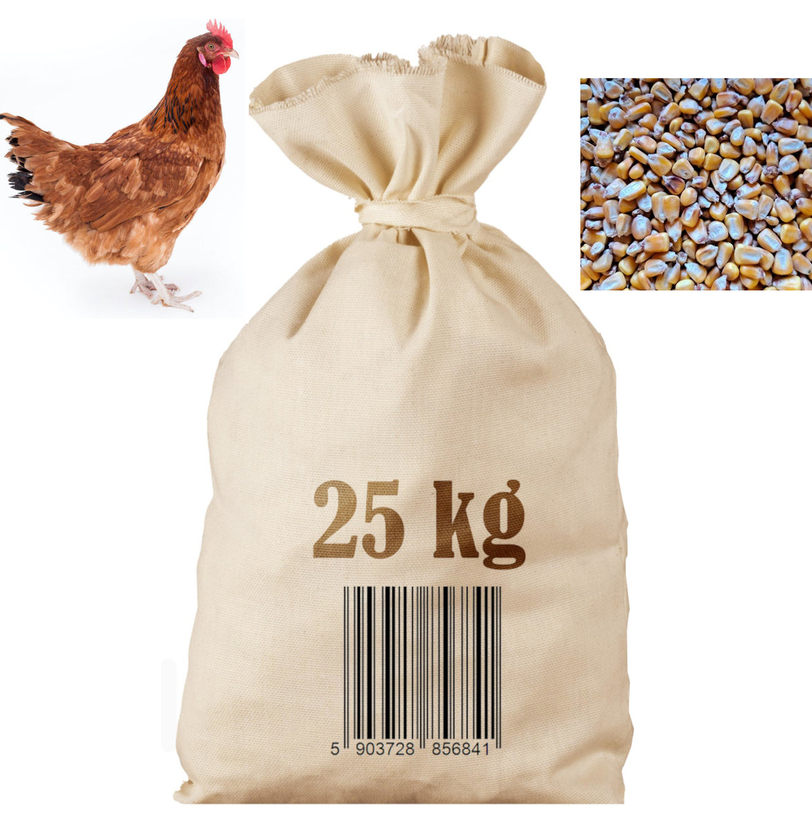 Kukurydza ziarno 25kg - Agro Bracia