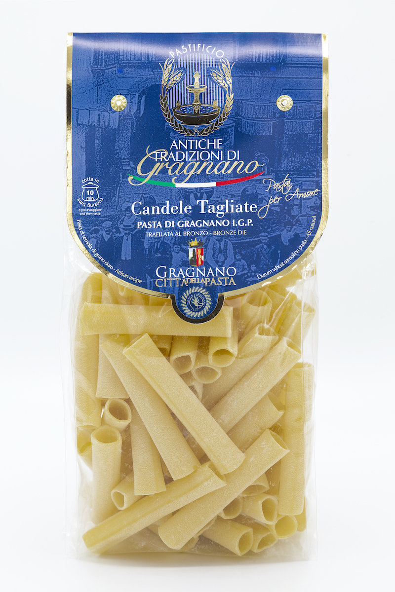Makaron Candele Tagliate 500g - Antiche Tradizioni di Gragnano