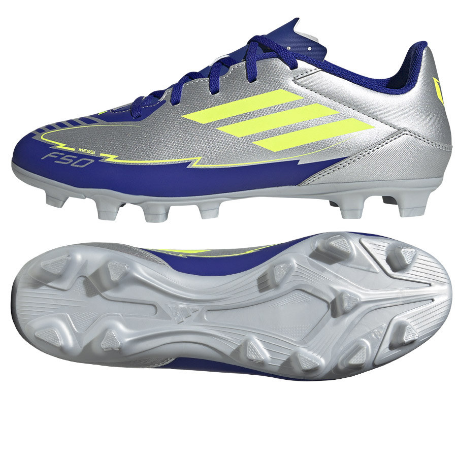 Buty adidas F50 Club FG/MG IH0916 srebrny 46 2/3
