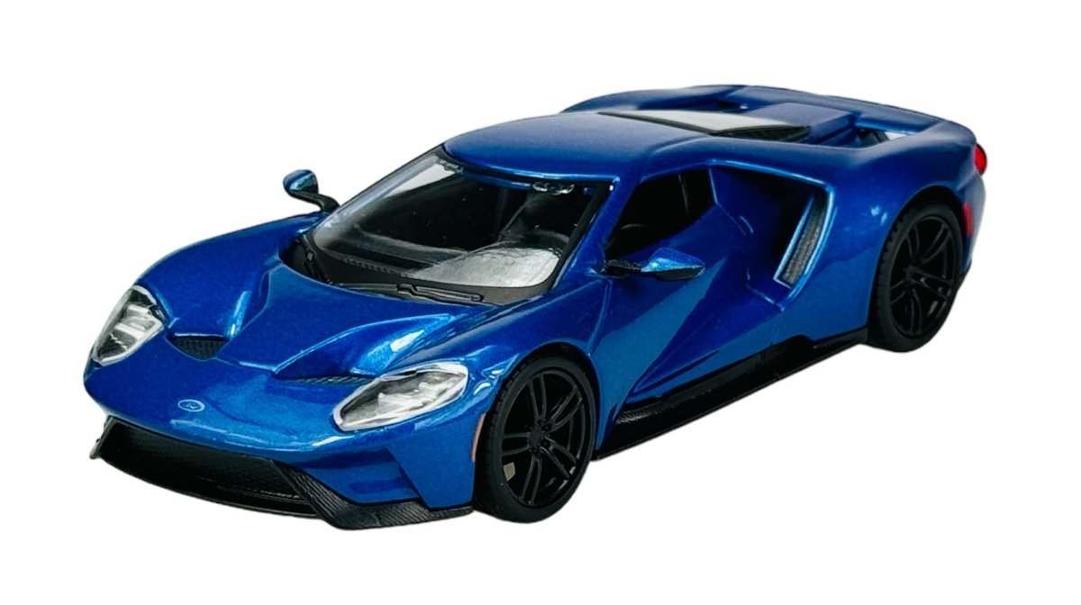 BBURAGO 2017 FORD GT NIEBIESKI 1:32 43000