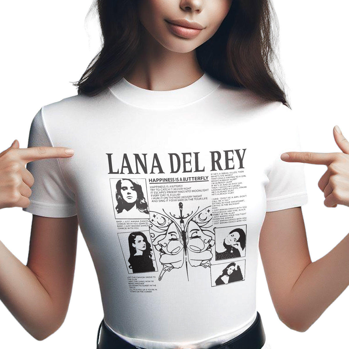 Koszulka damska Lana Del Rey Dla Fanów r. S