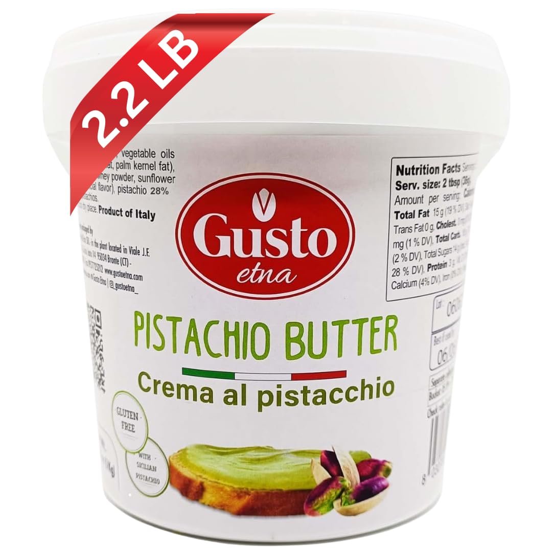 Krem pistacjowy Crema al pistacchio di sicilia 1kg - Gusto Etna