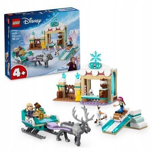 LEGO Disney - Kraina lodu Anna Przygoda na sankach ZESTAW LEGO PREZENT DLA DZIEWCZYNKI DZIECI