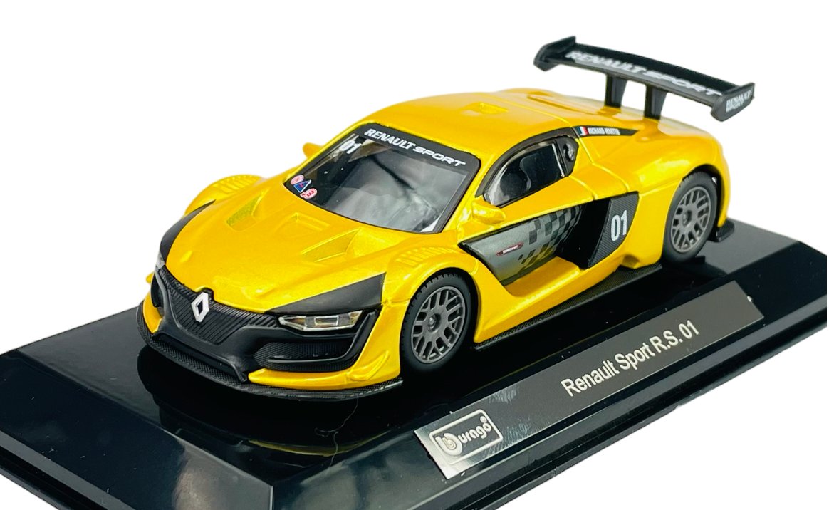 BBURAGO RACE RENAULT SPORT R.S. 01 1:43 + GABLOTKA 38304