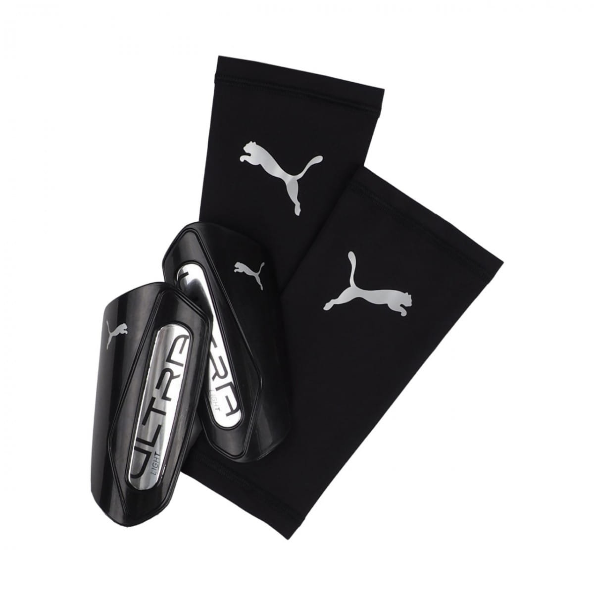 Ochraniacze piłkarskie Puma Ultra Light Sleeve czarne 30989 03 - S