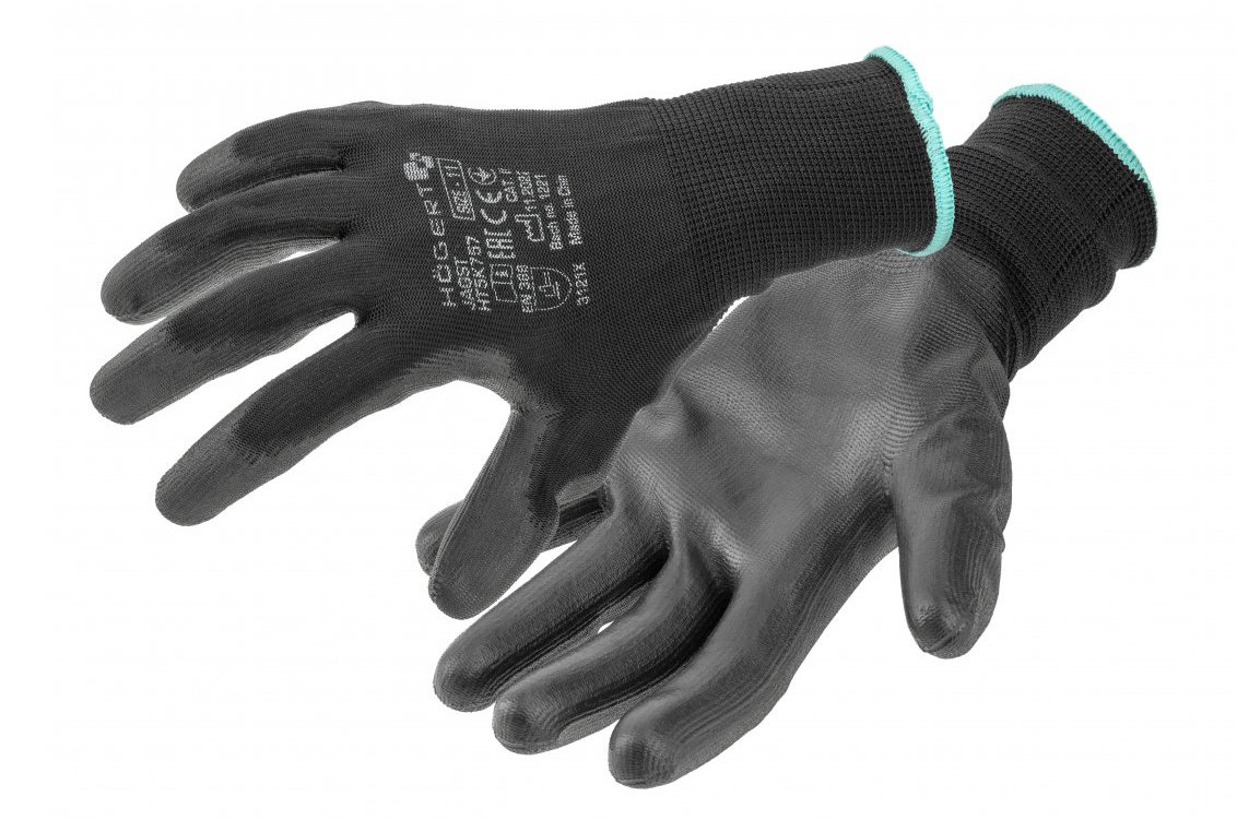 HOGERT JAGST Rękawice powlekane poliuretanem rozmiar 9