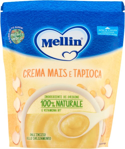 Krem kukurydziany Crema di Mais e Tapioca 200g - Mellin