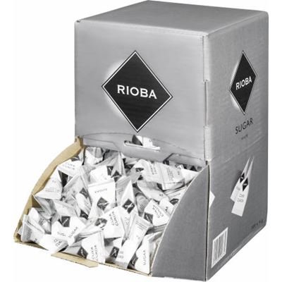 Cukier biały kryształ 500x4g - Rioba