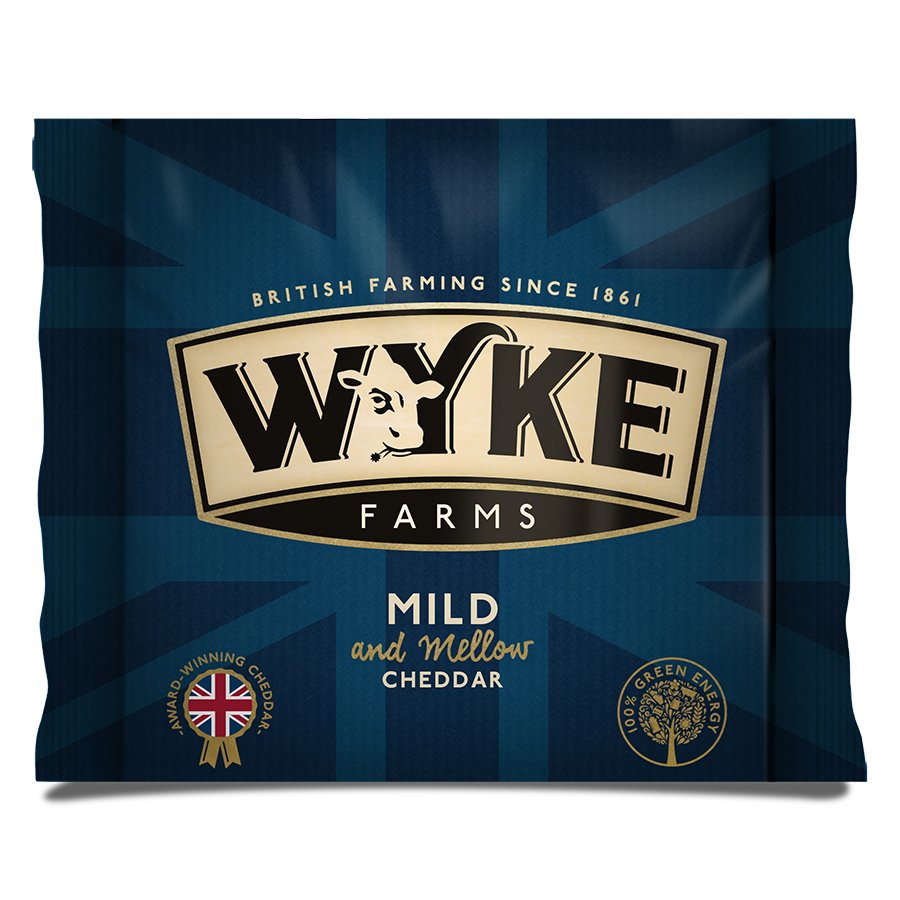 Ser Cheddar Mild 200 g - Wyke Farms