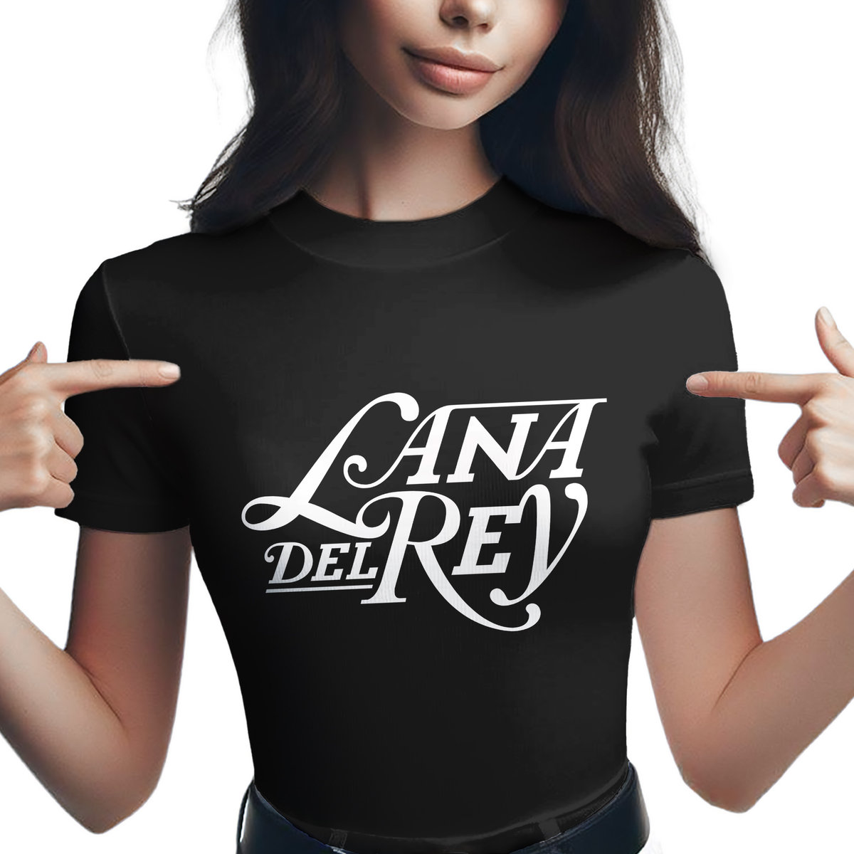 Koszulka damska czarna Lana Del Rey Dla Fanów r. XXL