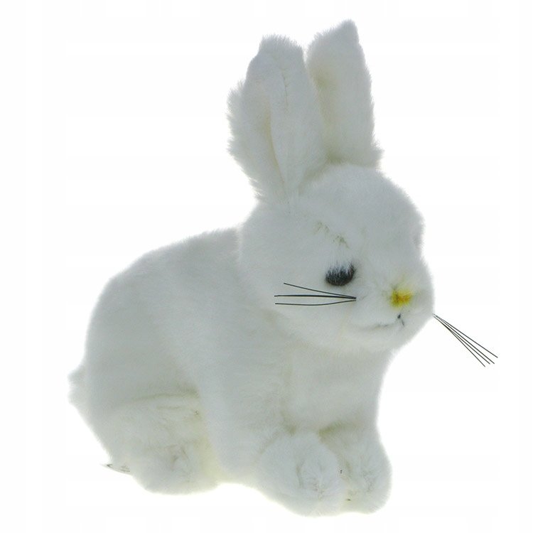 ZOO: maskotka KRÓLIK MINIATURKA 08816 - 16cm biały