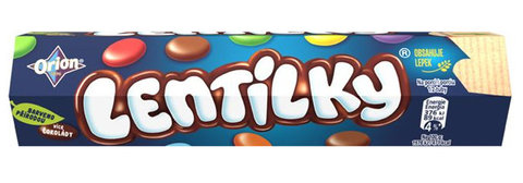 Cukierki czekoladowe Lentilky 38g - Orion