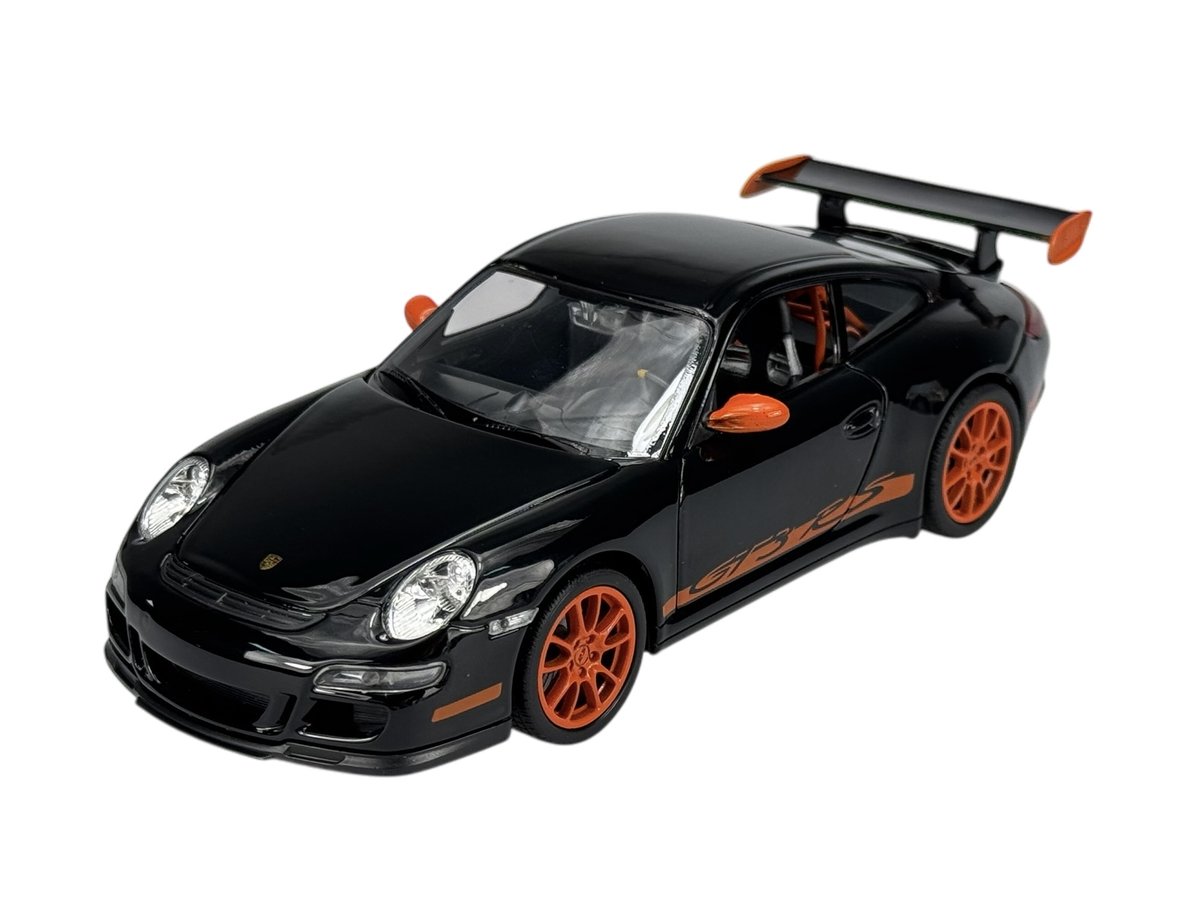 WELLY PORSCHE 911 (997) GT3 RS CZARNE 1:24 22495