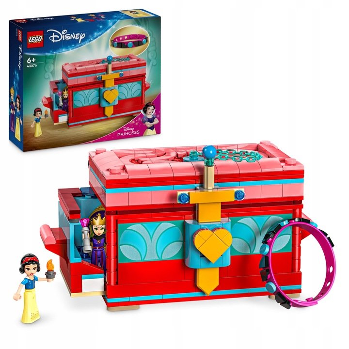 LEGO Disney - Królewna Śnieżka szkatułka na biżuterie ZESTAW LEGO PREZENT DLA DZIEWCZYNKI DZIECI