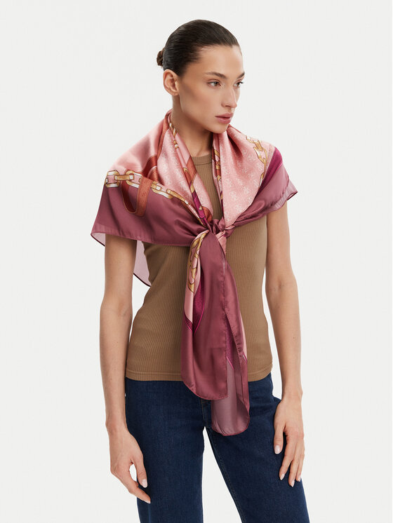 Guess Szalik 172127 Różowy