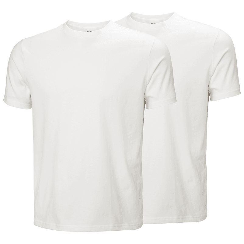 Koszulka męska Helly Hansen 2-Pack HH Cotton T Rozmiar: L / Kolor: biały