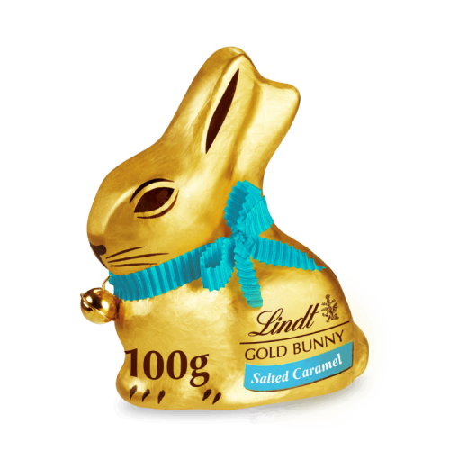 Królik czekoladowy Lindt Gold Bunny Słony Karmel 100g