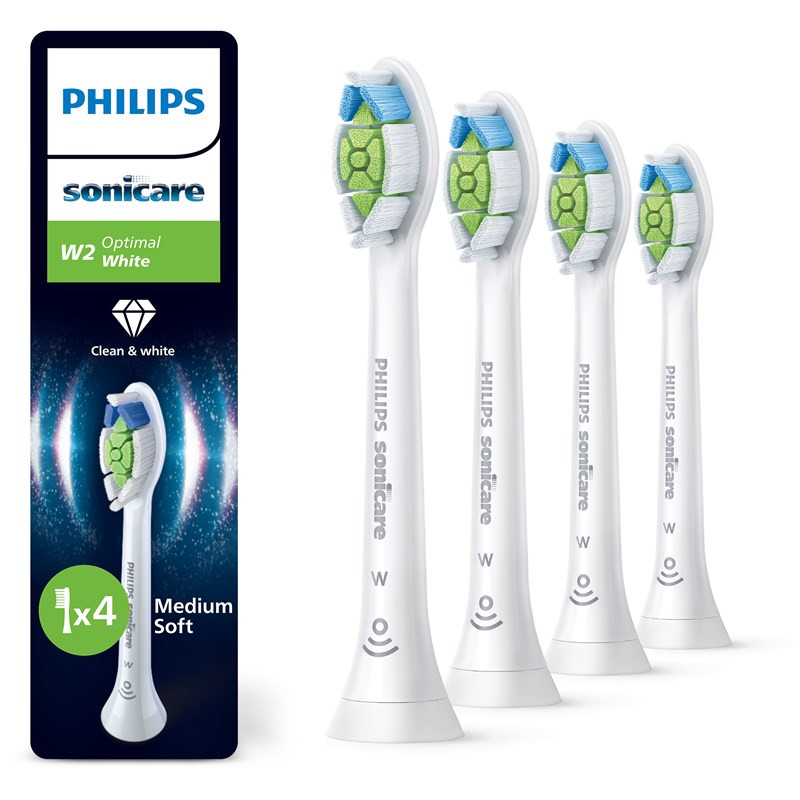 Głowice wymienne Philips - bílá HX6064/87 (4 ks