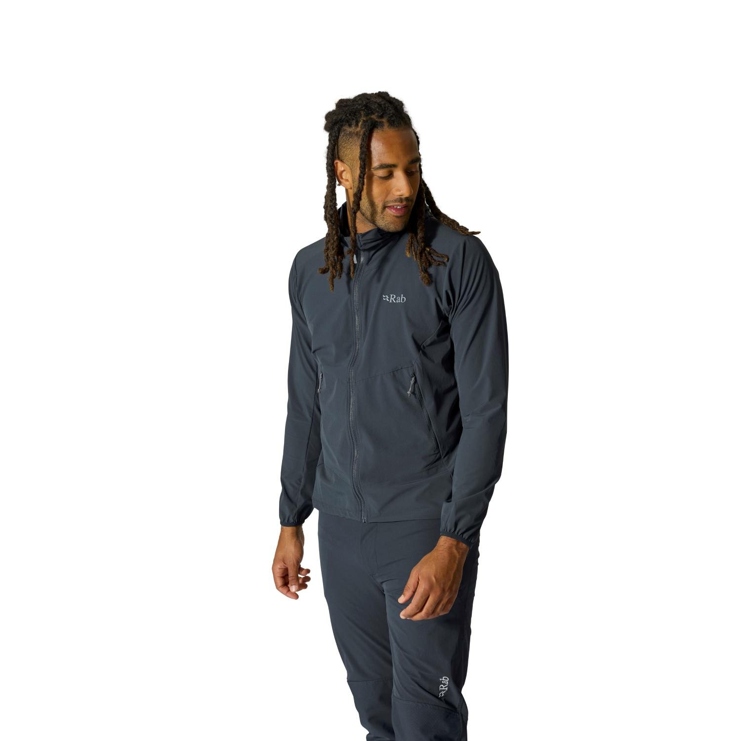 Męska kurtka softshellowa Rab Borealis Hoody beluga - L