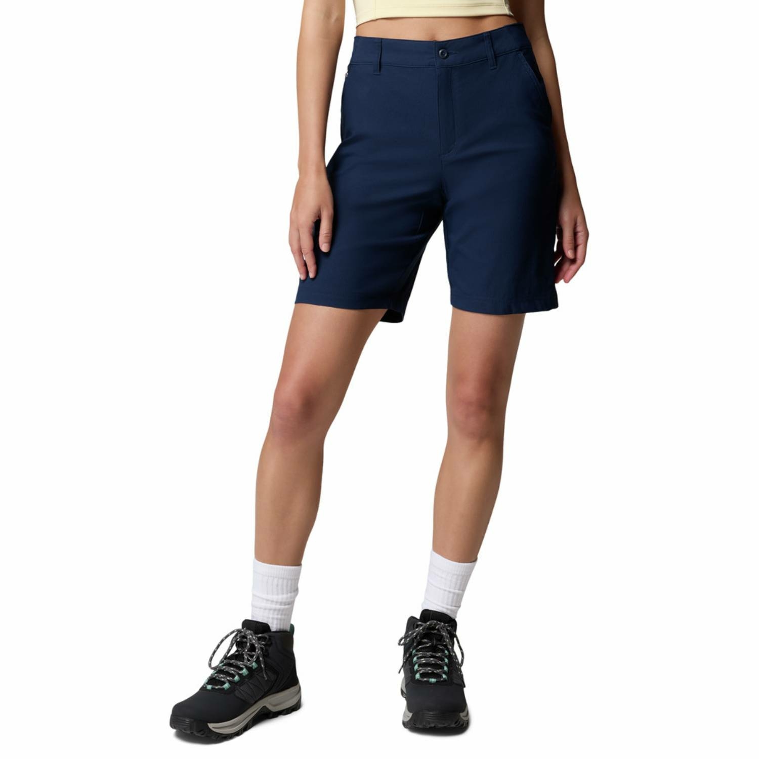 Damskie spodenki Columbia Leslie Falls Long Short II collegiate navy - 10