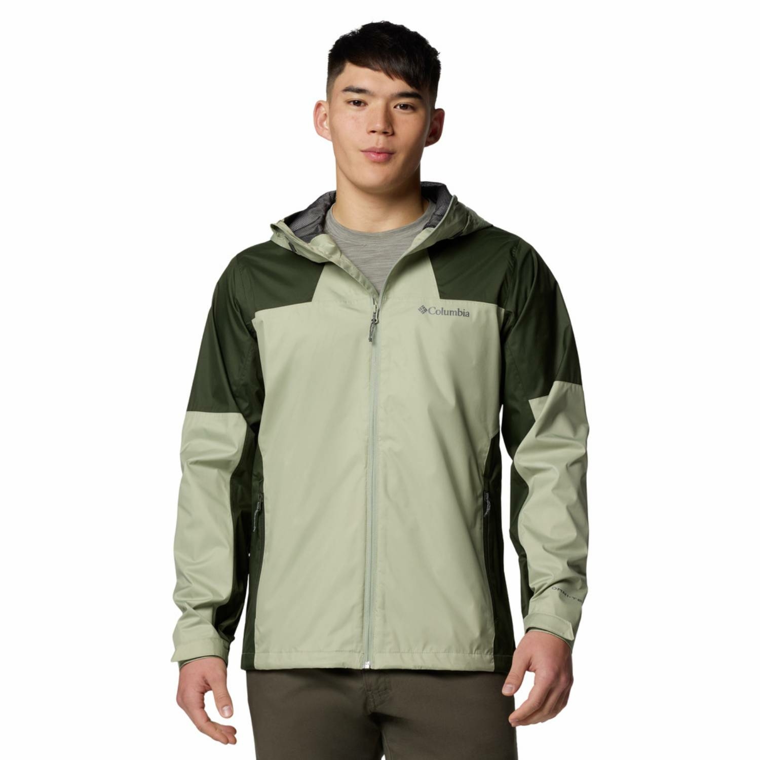 Męska kurtka przeciwdeszczowa Columbia Inner Limits III Jacket safari - L