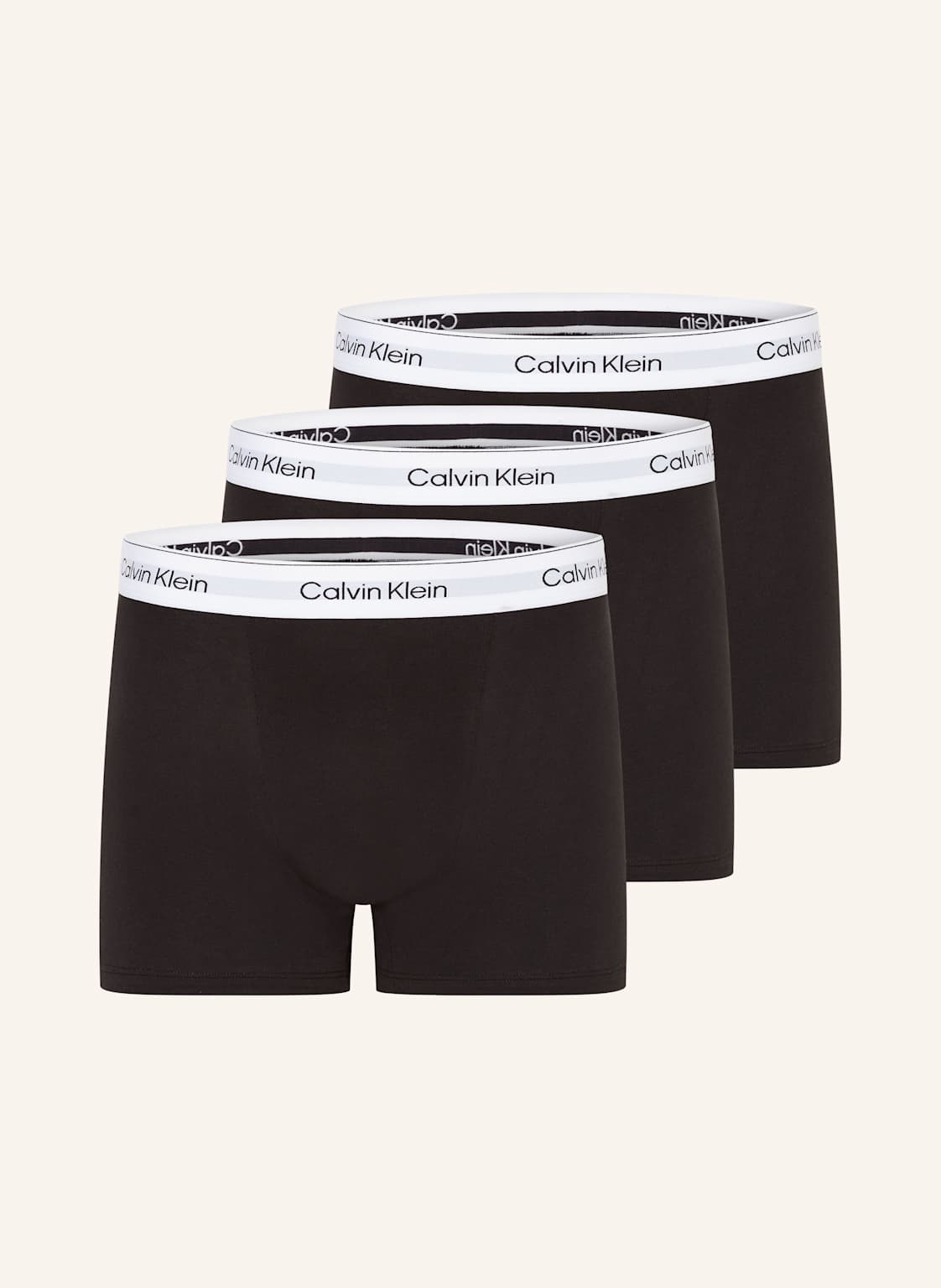 Calvin Klein Bokserki Icon Cotton Relaxed Fit, 3 Szt schwarz