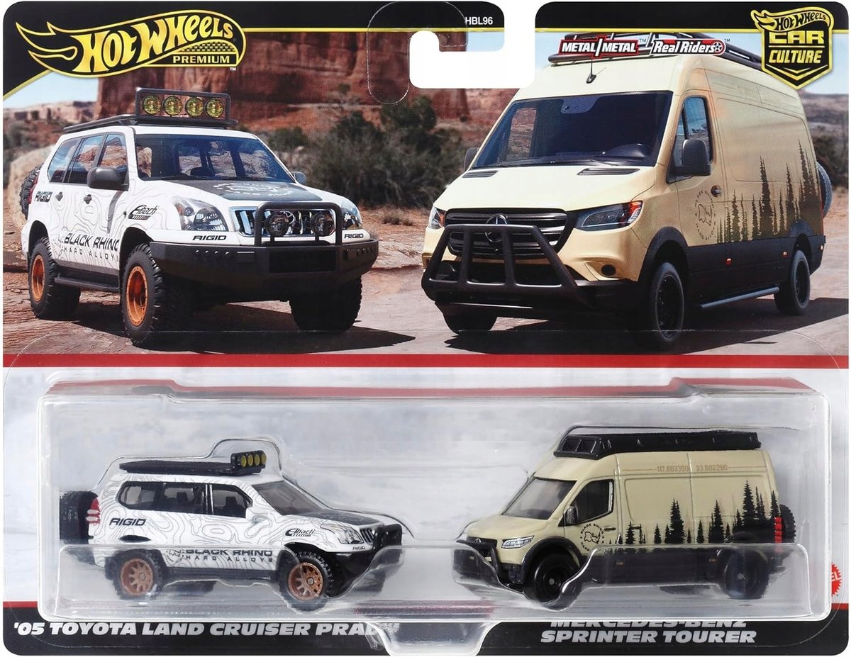 Hot Wheels Premium 2-pak pojazdów HRR76