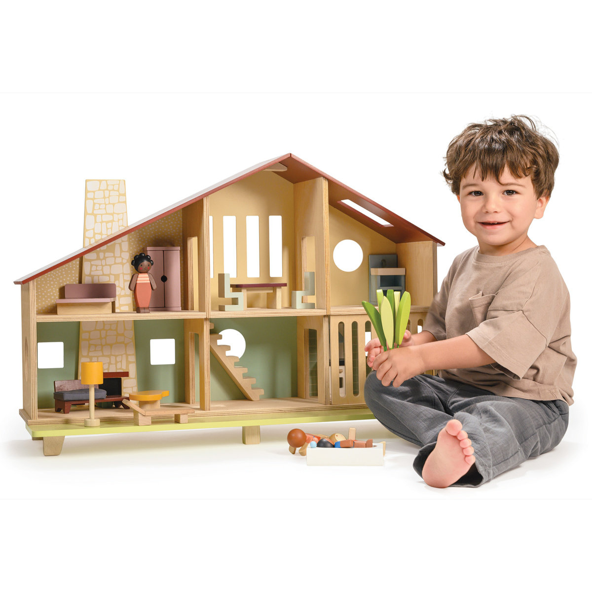 MENTARI Domek dla Lalek Cedar Chalet