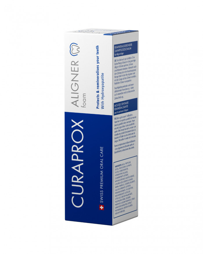 Curaprox ALIGNER Pianka do pielęgnacji nakładek ortodontycznych 40 ml