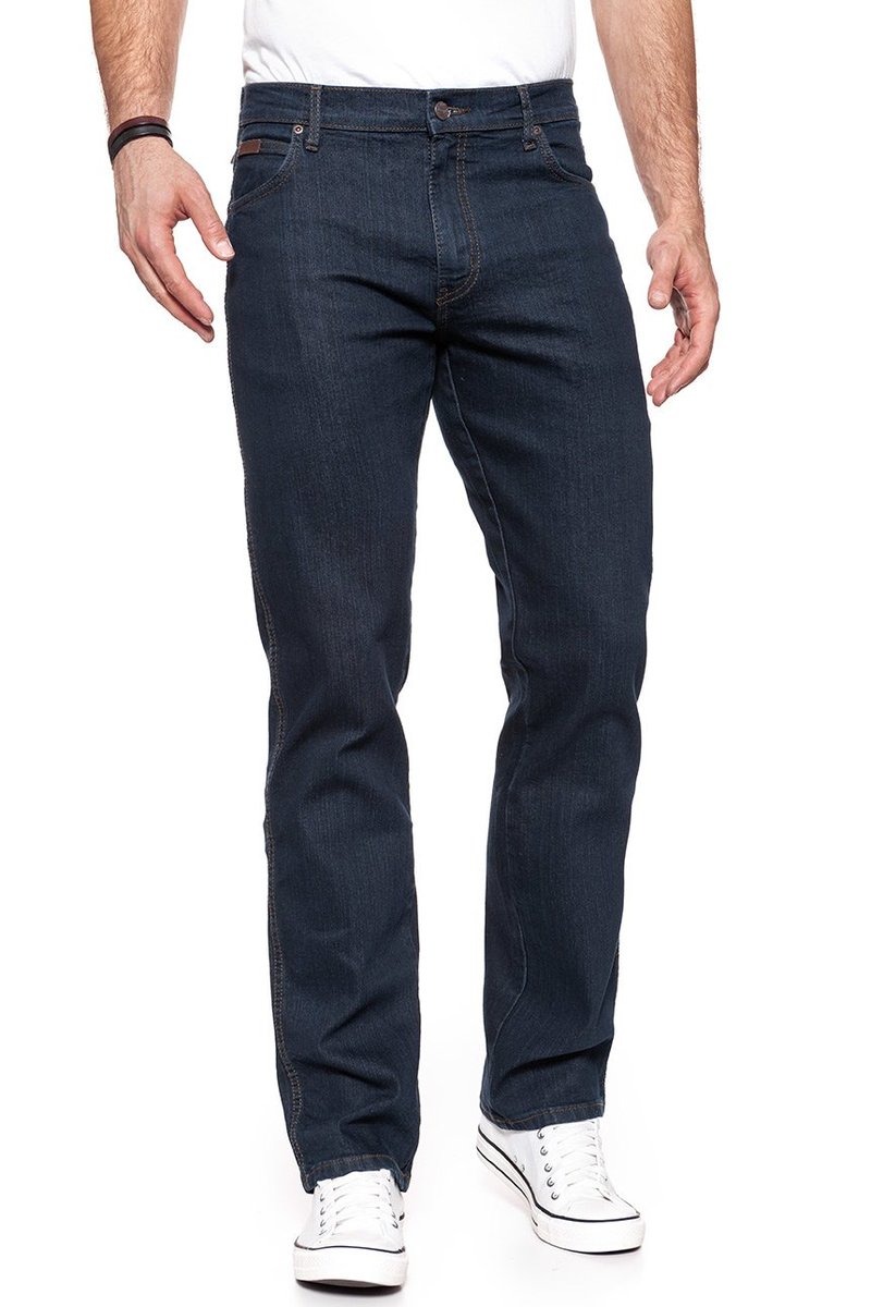 WRANGLER TEXAS STRETCH BLUE BLACK W12175001-W33 L32