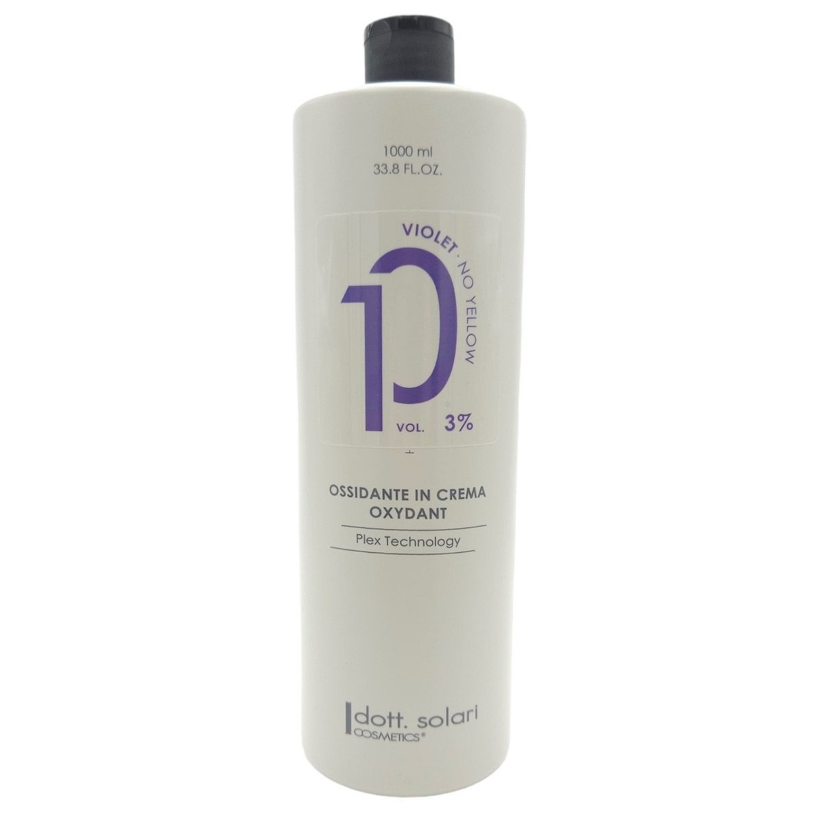 DOTT SOLARI Kremowy Oxydant z plex technology 3% VIOLET NO YELLOW - 1000ml - VIOLET